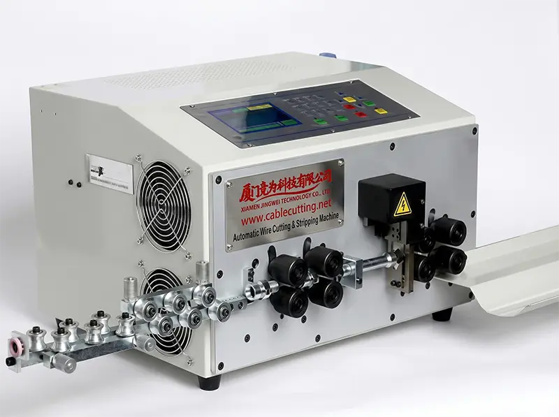 Vollautomatische Drahtschneide- und Abisoliermaschine 25mm² WPM-MAX1-8