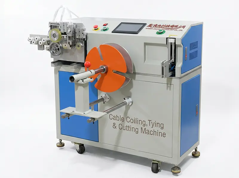 Automatische Kabelwickel-, Bind- & Schneidemaschine WPM-40-80