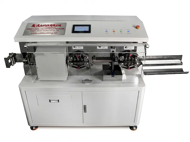 Automatische Koaxialkabel-Schneide- und Abisoliermaschine WPM-9935