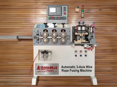 3-Achsen-Auto-Drahtseil-Verschmelzmaschine für 12 mm Seile WPM-80SF