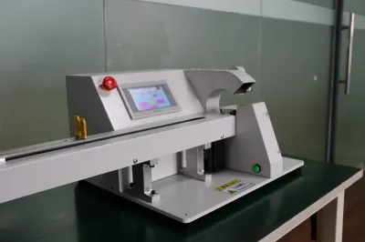 Klebeband-Wickelmaschine mit einseitigem Drahtzug JW-303K-1,0 m Thumb