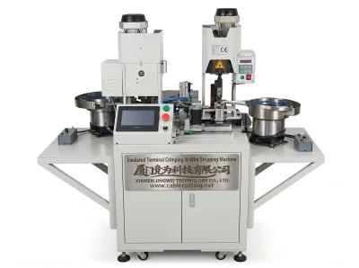Automatische Crimpmaschine für isolierte Kabelendklemmen WPM-R8B - Automatische Kontaktcrimpmaschine