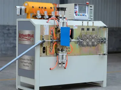 Automatische Drahtseil-Flachkopf-Fixiermaschine 60KW WPM-60SF - Trennmaschine