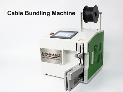 Automatische Kabelbündelungsmaschine mit Touchscreen WPM-845D - Drahtschneide- und Abisoliermaschine