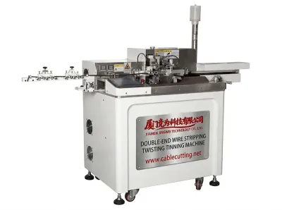 Doppelender Drahtschneider-Abisolierer-Verzwirbler-Tauchverzinner WPM-ST01Z - Drahtschneide- und Abisoliermaschine