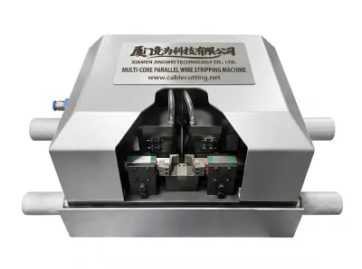 Mehradrige parallele Abisoliermaschine für AWG 24-34 WPM-012 - Mehrader-Drahtabisolier- und Verdrillmaschine