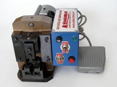 RJ45-Crimpmaschine für LAN-Kabel mit leiser Präzision WPM-PC Thumb