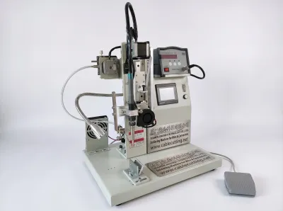 Halbautomatische Lötmaschine für Drähte und Steckverbinder WPM-141