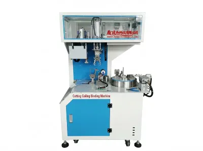 Automatische Drahtabisolier-Schneid-Wickel-Bindemaschine WPM-SCCB