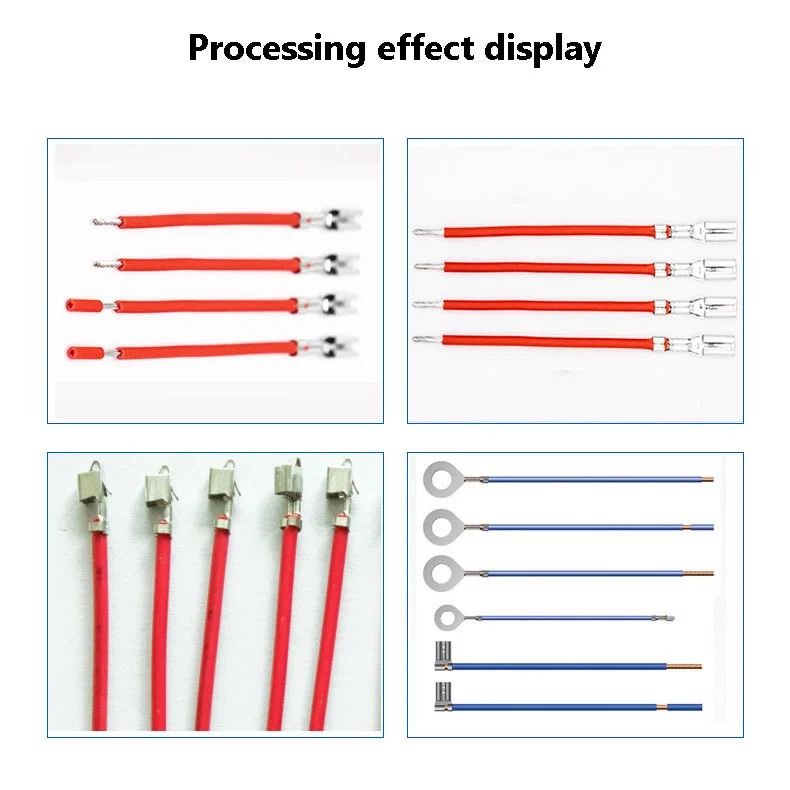  Automatische Crimp- und Verdrillmaschine zum Abisolieren von Kabeln, Diese automatische Crimpmaschine