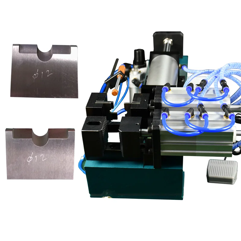 Pneumatische Abisolierklinge für automatische Drahtschneide- und Abisoliermaschine, pneumatisches Schälmaschinenmesser