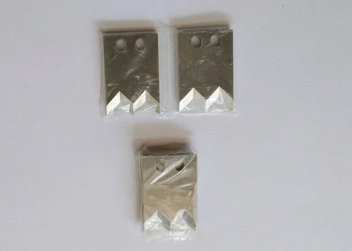 Klinge aus weißem Stahl, Klinge aus Wolframstahl, Klinge mit flacher Rill, für Abisoliermaschine Klinge aus Wolframstahl