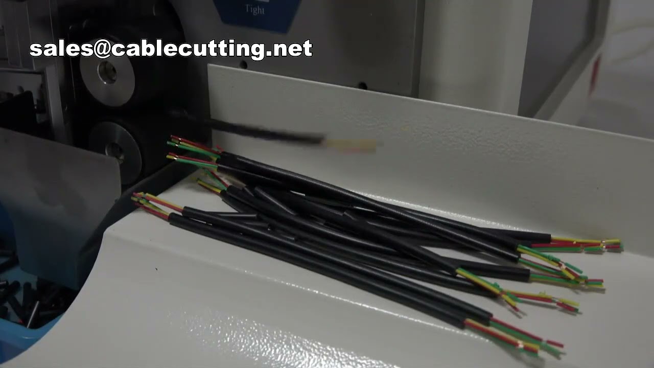 Premium Multi-Core Sheath Wire Computer Stripping and Cutting Machine