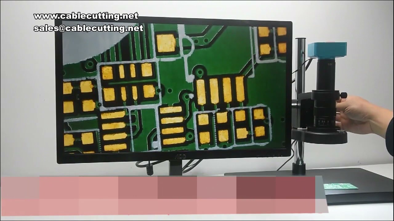 4K Hochauflösendes Industriescope: Präzise Messkamera für optische Reparatur & Inspektion