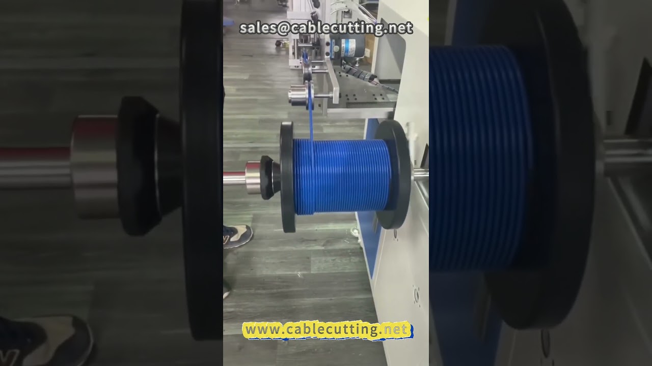 Professionelle 3-Spindel-Wickelmaschine | Draht- und Kabelverarbeitung | Wickel- und Bindemaschine