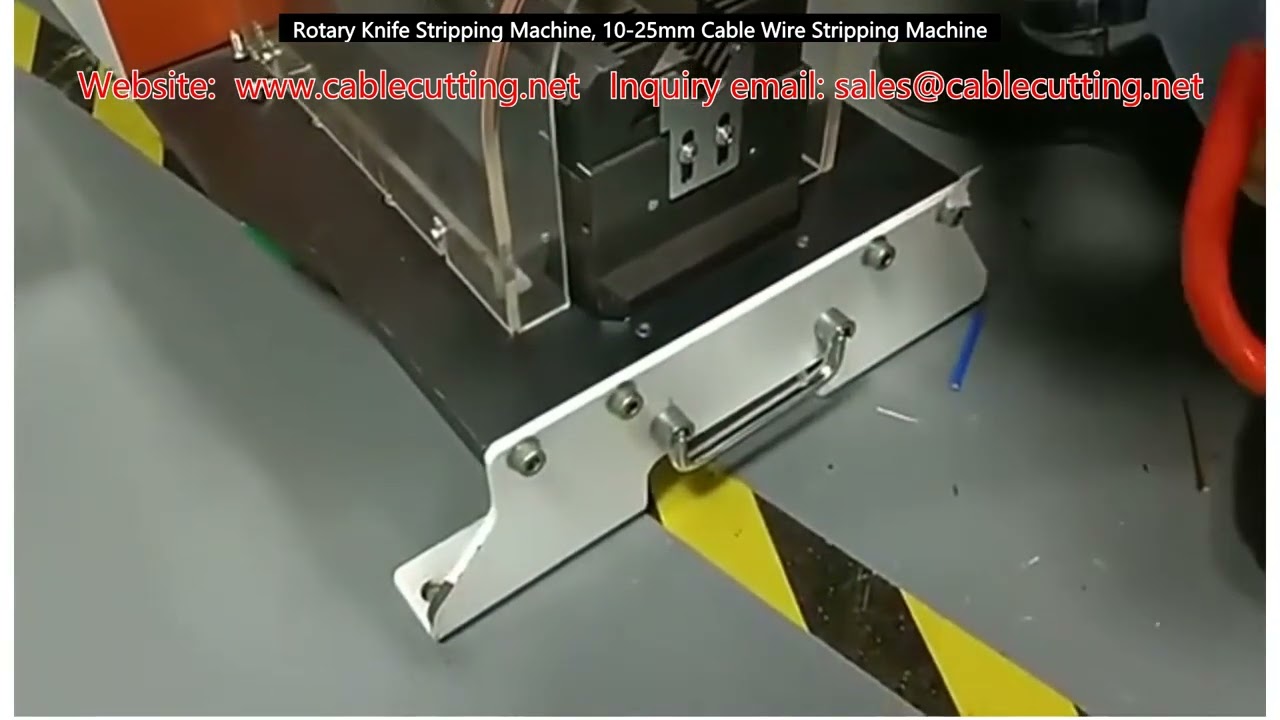 Rotationsmesser-Abisolier Maschine für Kabel 10-25mm | Hochpräzise automatische Abisolierung
