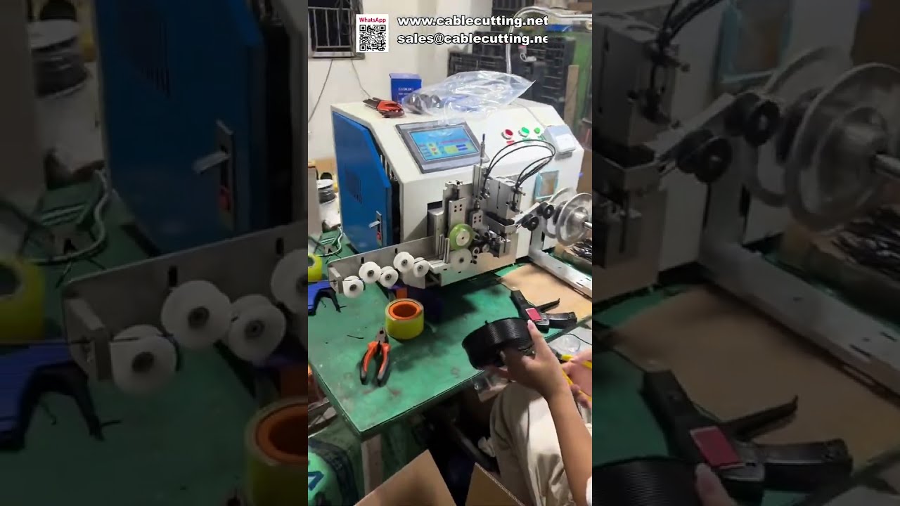 Automatische Meterzähl-, Schicht- und Wickelmaschine für industrielle Anwendungen