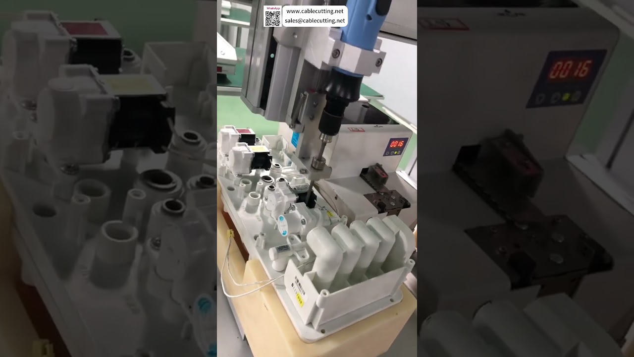 Effiziente automatische Schraubmaschine für Warmwasserbereiter: Schnelle industrielle Fabrikautomation