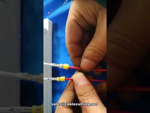 Wasserdichte Stecker-Crimpmaschine & Kabelcrimper – Effizient & Zuverlässig
