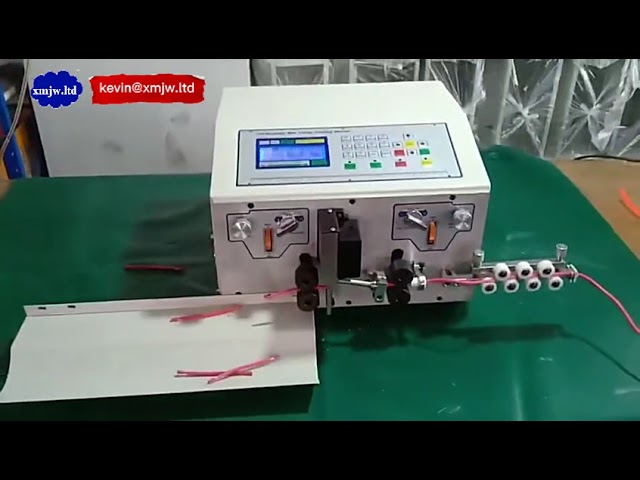 Automatische THHN/TFFN Drahtabisolier- und Schneidemaschine – Hochpräzise Verarbeitung
