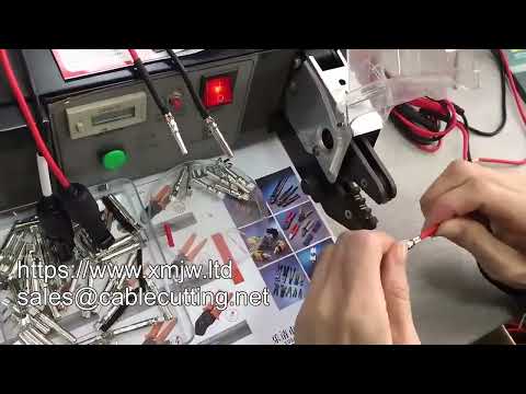 220v/110v Electric Terminal Crimping Machine, Crimp Variety of Terminals with Tools