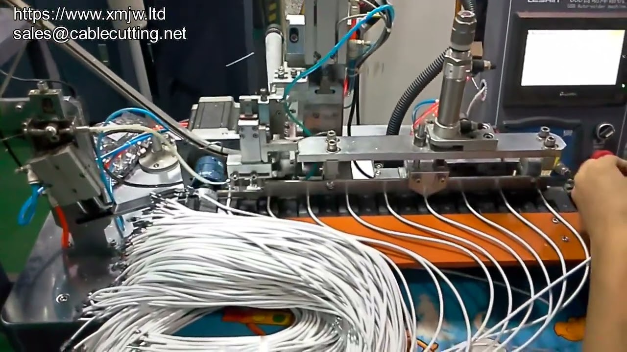 Fully Automatic USB Soldering and Data Cable Making Machine