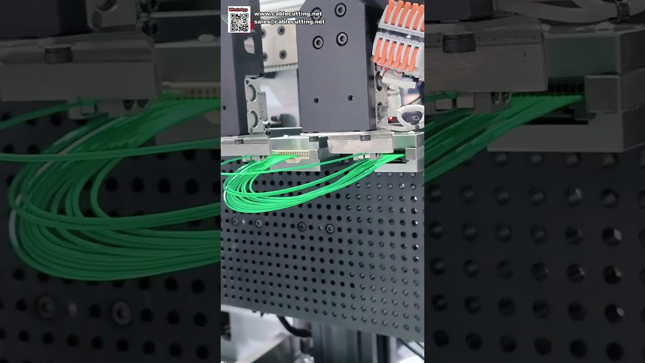 Intelligente Steckgehäuse-Montage- und Abdichtungsmaschine für Kabelbäume in der Automobilindustrie