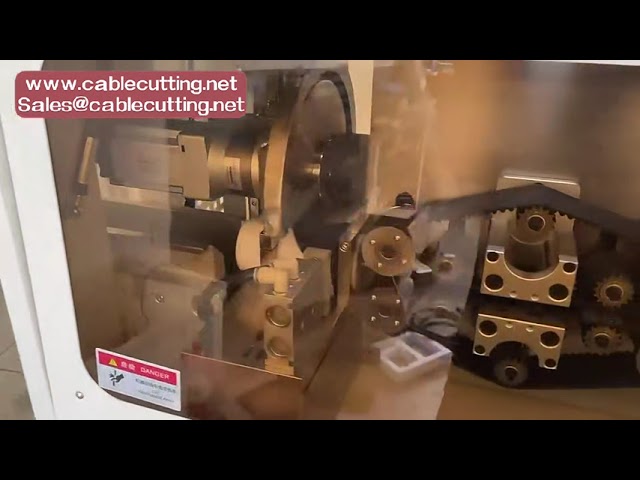 Vielseitige Rohrschneidemaschine mit Servomotor für Rohre von 1-55 mm Außendurchmesser – Bandantrieb