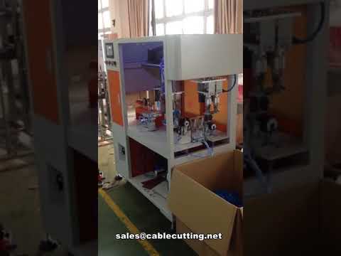 Automatische Kabelmess-, Schneid-, Wickel- und Bindemaschine für industrielle Effizienz