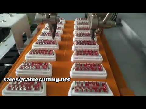 Automatische Rotationslötmaschine WPM-805 – Präzises Drahtlöten für die Fabrikautomation