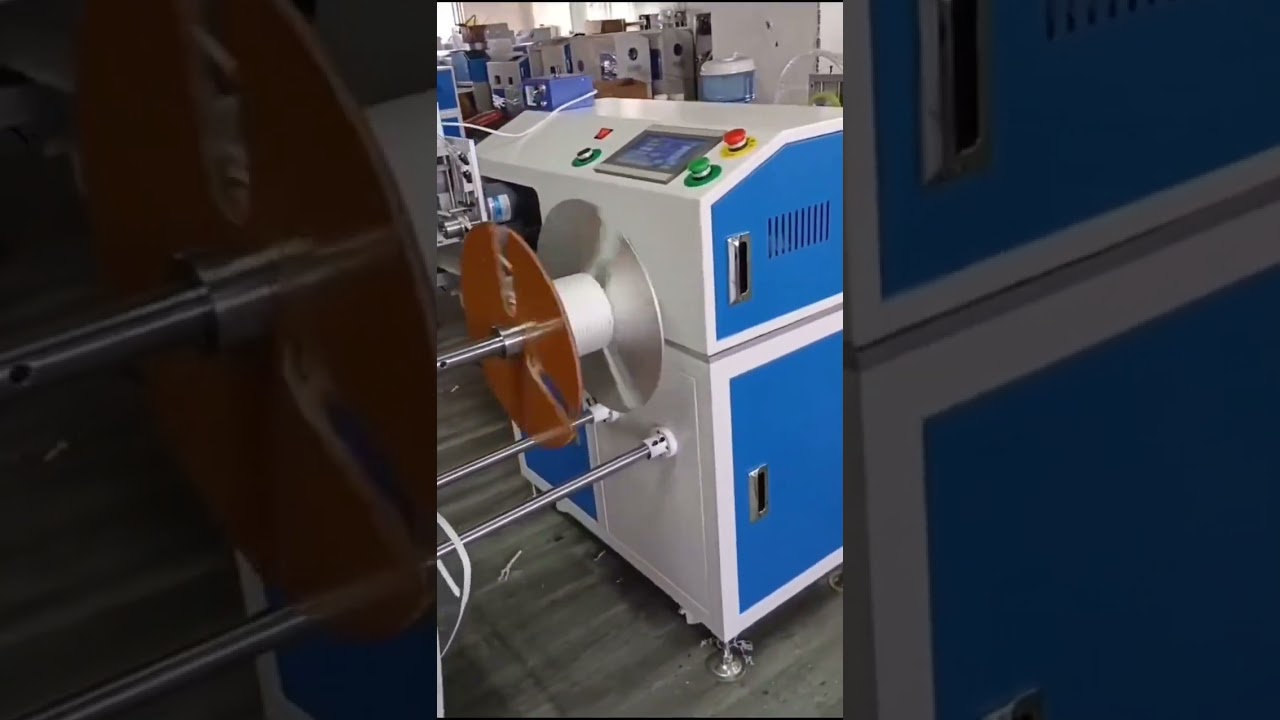 Automatische Mess-, Schneid- und Wickelmaschine für Seile von 1–16 mm Durchmesser