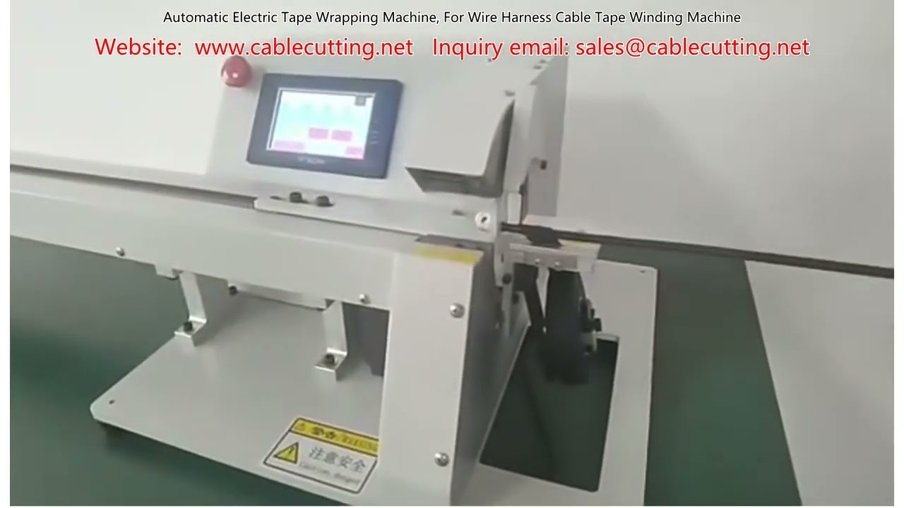 Automatische Klebeband-Wickelmaschine für Kabelbäume – Effiziente Kabelbandwicklung