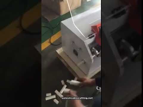 Automatische Wellschlauch-Schneidemaschine | Präzises Schneiden von Schrumpfschläuchen, PVC-, Gummi- und Kunststoffschläuchen