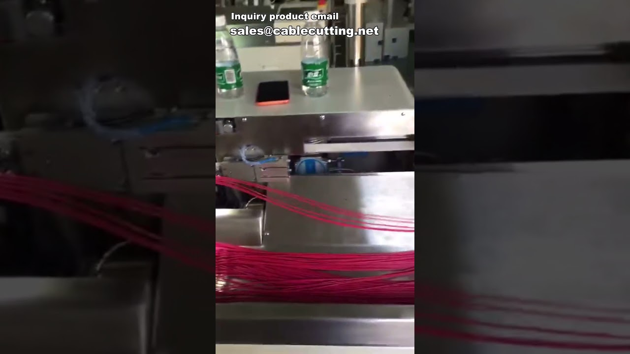 Automatische Kabelabisolier- und Verzinnungsmaschine mit Crimpfunktion
