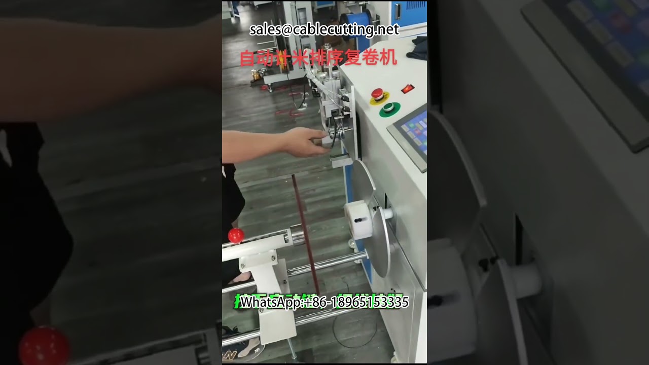 Präzise Drahtwickelmaschine mit Meterzählung – Automatische Spulenwickelmaschine