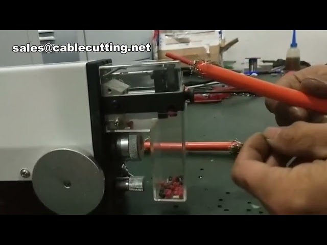 Pneumatische Abisoliermaschine für Kabel – Effiziente Abmantelung in der Industrie