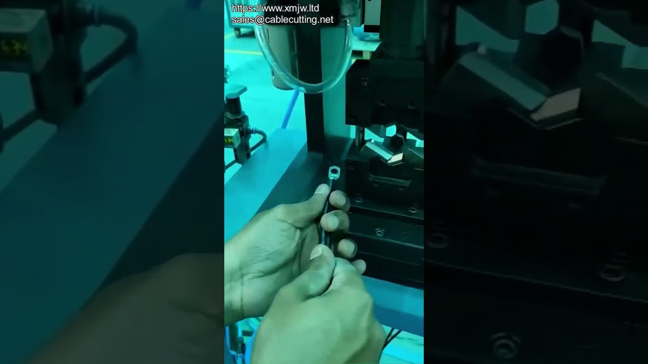 Präzise Kabelschuh-Crimp-Maschine für die Automobilindustrie – Zuverlässige Terminierung