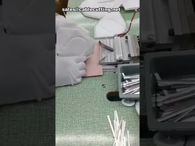 Automatische N95-Cup-Masken-Nasenbügel-Schweißmaschine | Nasenclip-Schweißgerät