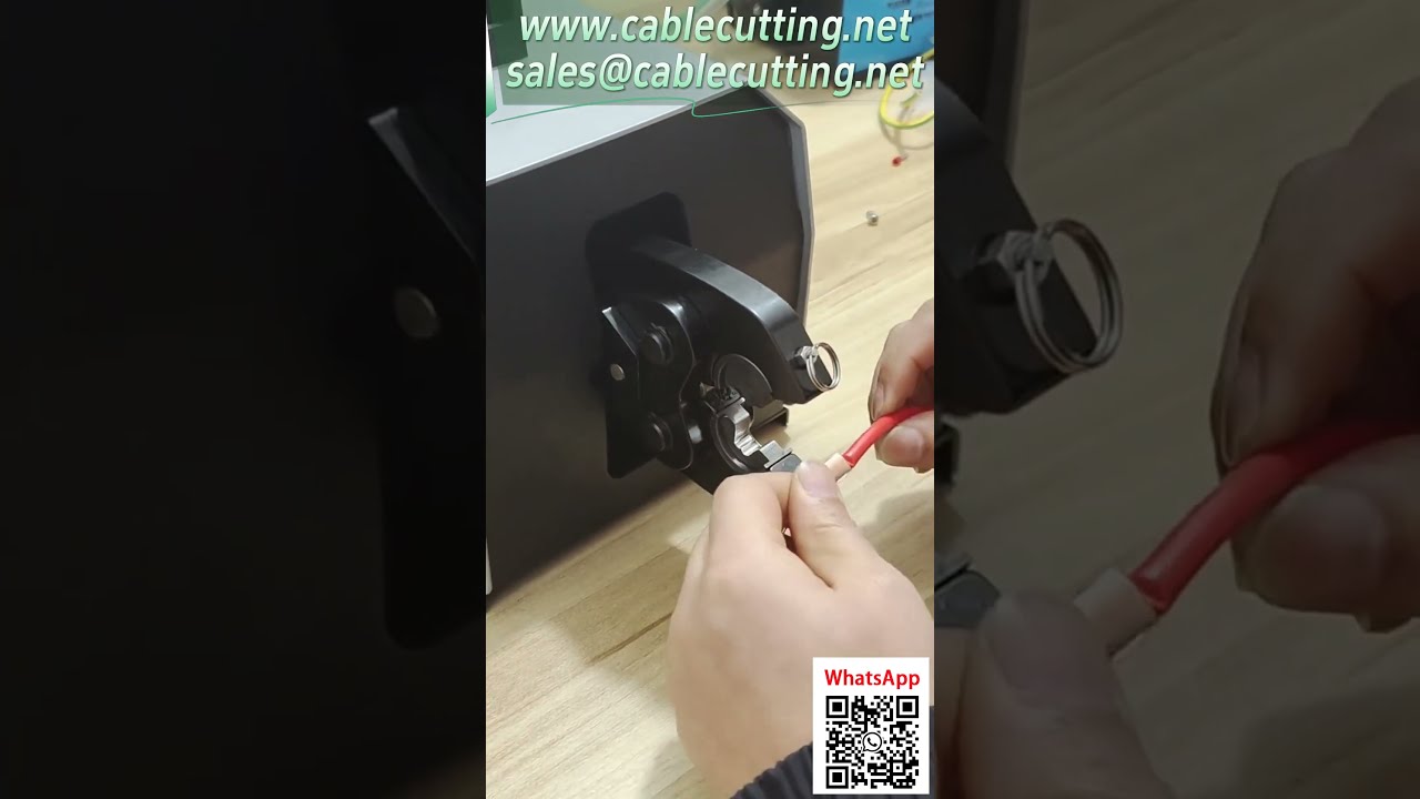 120L Pneumatische Crimpzange – Für 5–300A Kabelschuhe & offene Ringösen