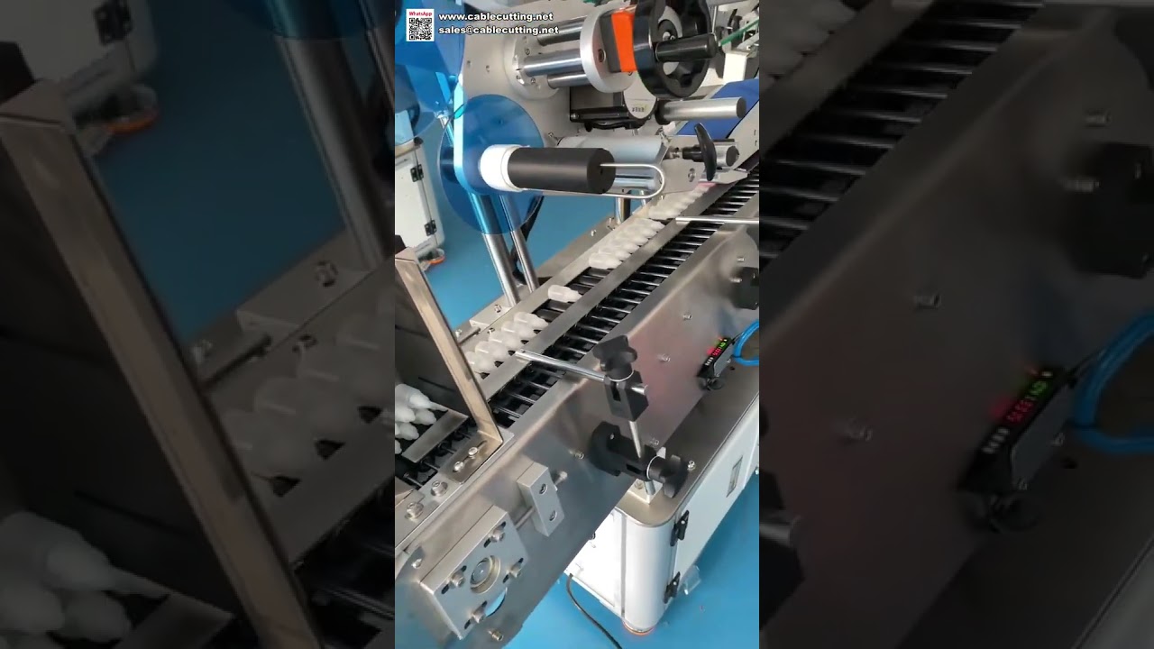 Automatische Etikettiermaschine für kleine Flaschen – Hochgeschwindigkeits-Aufkleber-Applikator