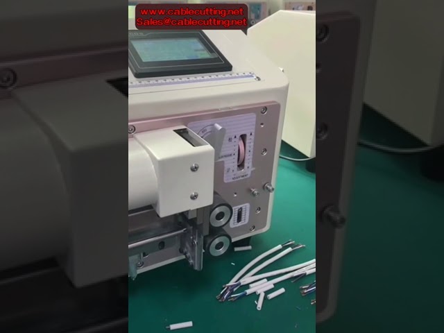 PVC-Rundkabel Abisolier- und Schneidemaschine für mehradrige Kabel – Effiziente Automatisierung