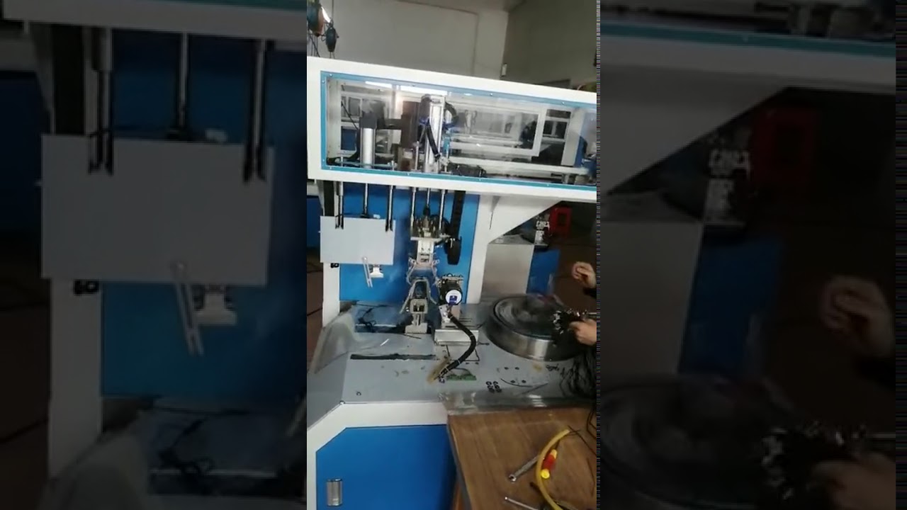 Automatische Kabelbindemaschine WPM 81M – Effizientes Kabelbinder-Wickeln für die Industrie