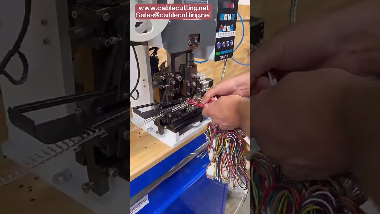 1,5-Tonnen Terminal-Applikator - Ersatz-Abisolier- und Crimp-Maschine für Kabelautomation