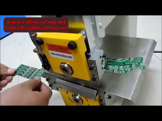 Präzise PCB-Trennmaschine für 1,2m LED-Streifen, Glasfaser & Aluminiumprofile