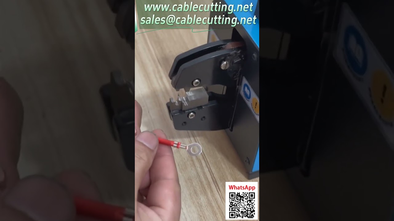 Professionelle elektrische Crimpmaschine für Anschlussklemmen – Maßgeschneiderte Dienstleistungen #Klemmenbearbeitung