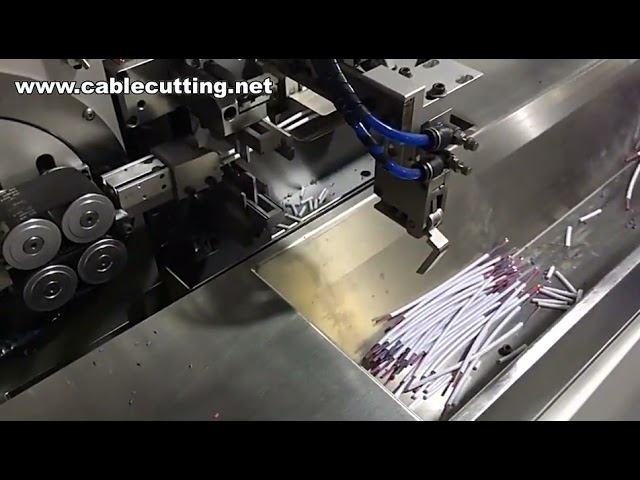 Automatische Verzinnungs- und Crimp-Maschine – Für präzise Drahtverarbeitung