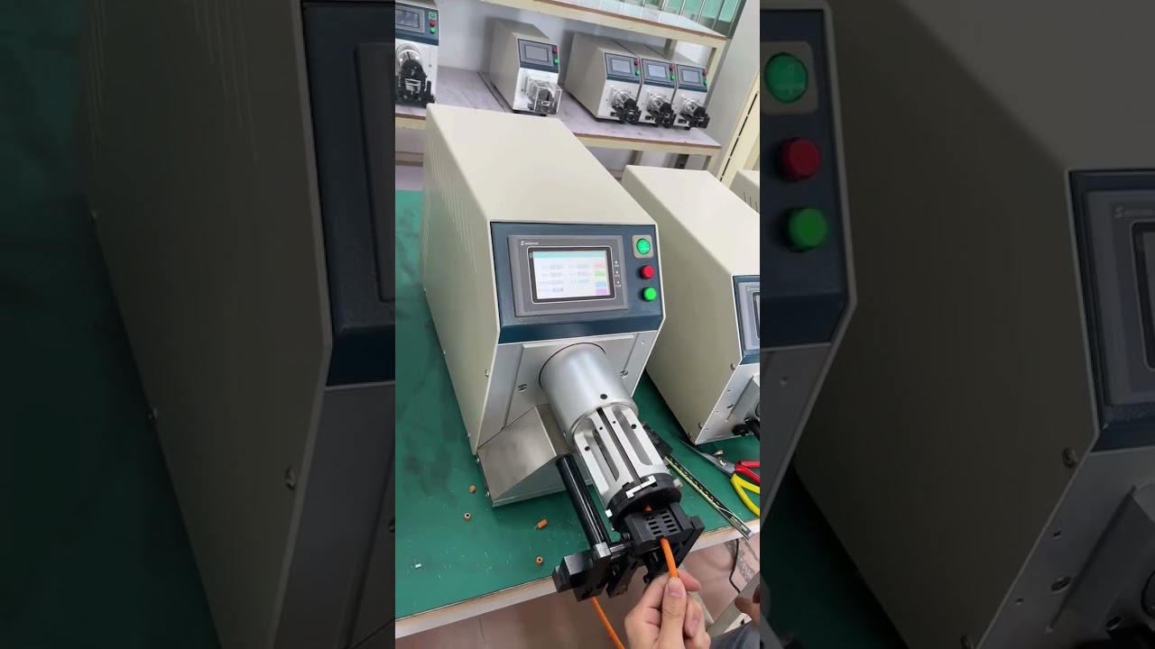 Fehlerfrei und präzise: Die perfekte Koaxialkabel-Abisolier-Maschine für die Fabrikautomatisierung #Maschine #Werkzeug