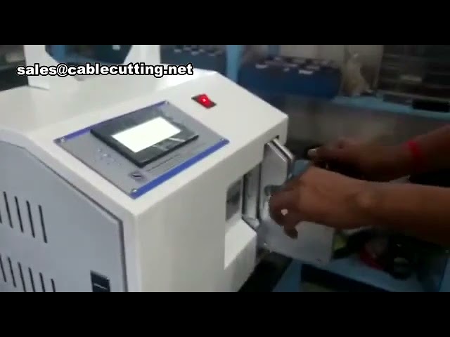 Kabelaufwickel- und Bindemaschine 2 – Automatisierte Kabelbündelung für die Industrie