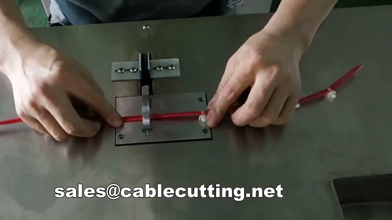 Halbautomatische Nylon-Kabelbinder-Maschine WPM-80-200 – Effiziente Kabelbündelung für die Fabrikautomation