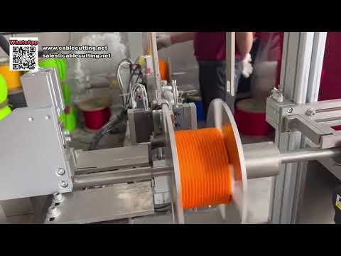Professionelle automatische Bündelmaschine für Seilaufwicklung und -bindung